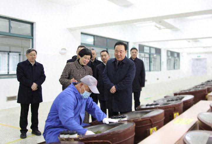 王浩在中国农科院茶叶研究所、省农科院和农创客企业调研