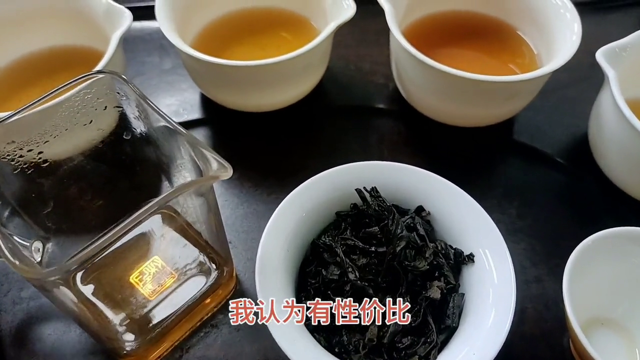 昨晚品了一泡“枞”,口感还不错，出厂价1000元/斤#武夷岩茶