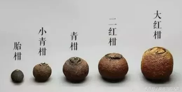 如何选择熟普洱茶中的大红柑、二红柑、小青柑？