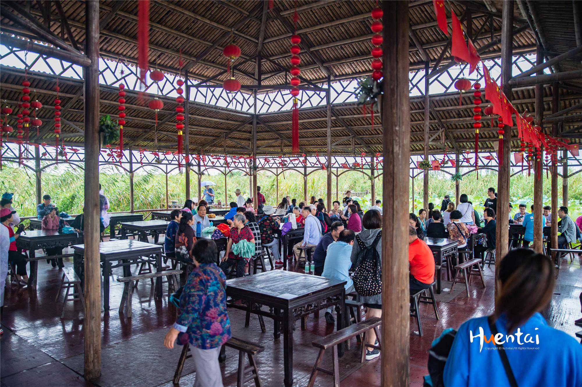 这座景区喝茶分三道，还分咸甜！咸茶是国家非物质文化遗产